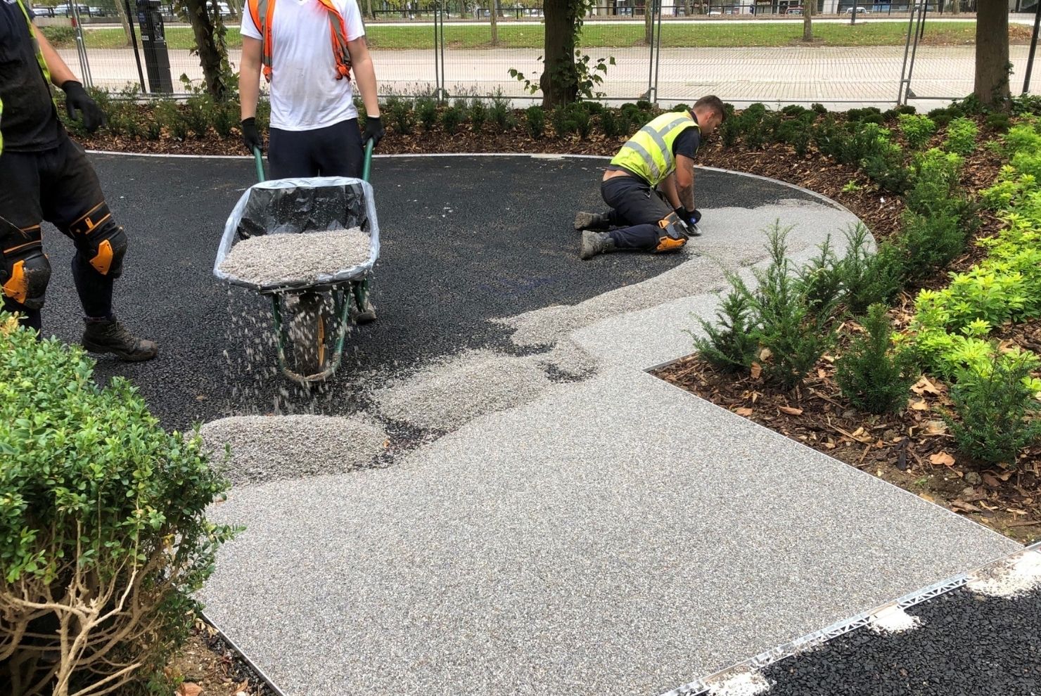 Application or Resin Bound Surfacing