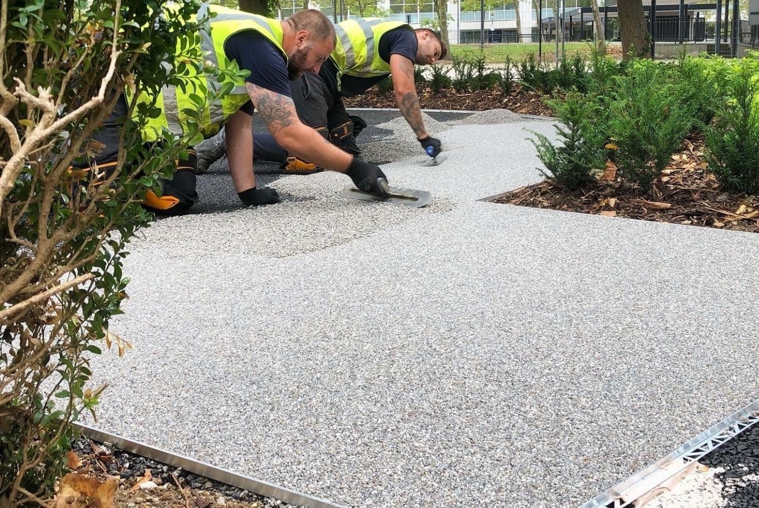 Metal Edging for Resin Bound Surfacing